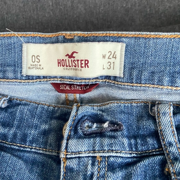Hollister Women's Blue Skinny Jeans - Stretch Denim - Picture 2 of 2